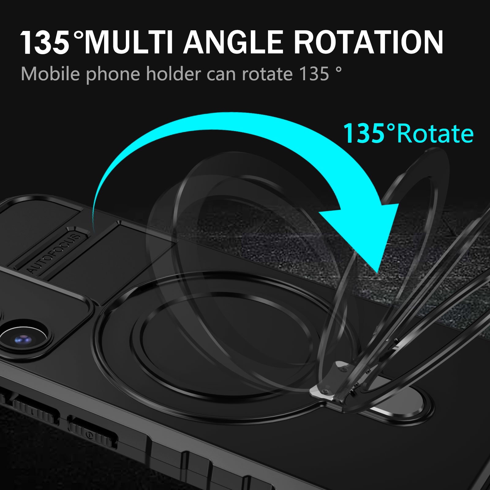 For Samsung Galaxy S22+ 5G Kickstand Cover PC+TPU Phone Case Compatible with MagSafe For Samsung Galaxy S22+ 5G Kickstand Cover PC+TPU Phone Case Compatible with MagSafe